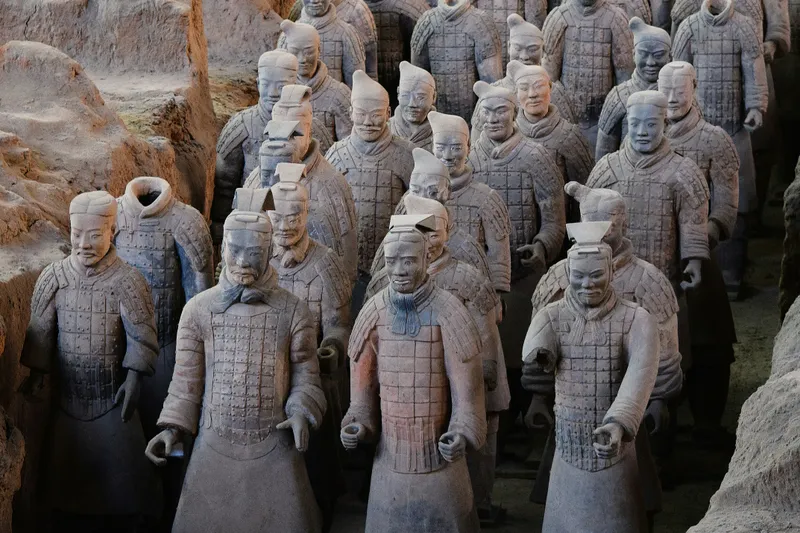 The Terracotta Army in Xi'an